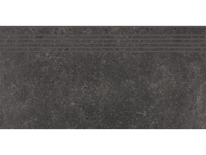 RAKO Base DCPSR433 schodovka černá 30x60 cm
