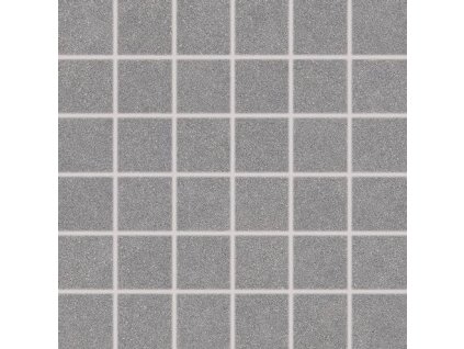 RAKO Block DDM05782 mozaika tmavě šedá 30x30 cm