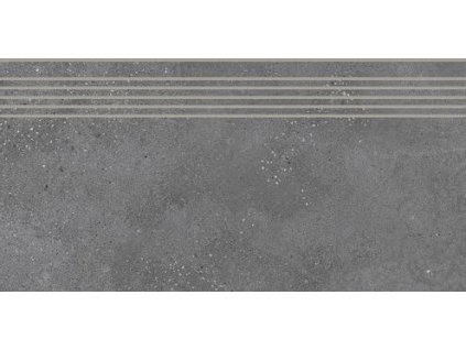 RAKO Betonico DCPSR792 schodovka černá 30x60 cm
