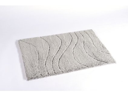 LA OLA předložka 60x90cm s protiskluzem, polyester, šedá