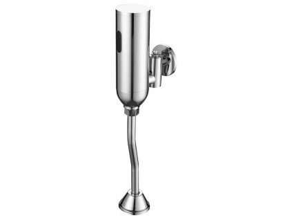 Aqualine Senzorový nástěnný ventil pro urinál, 6V DC (4xAAA) chrom PS833