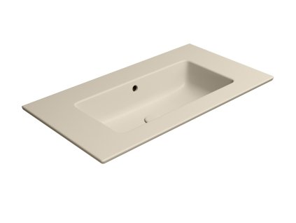 GSI PURA keramické umyvadlo Slim 82x46cm, bez otvoru, creta mat, II. jakost