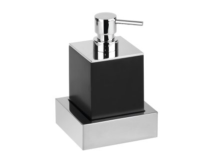 Sapho X-STEEL dávkovač mýdla na postavení 200ml, černá mat XS104B