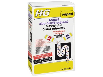 HG HG duo tekutý čistič odpadů HGTDCO