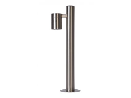 Lucide ARNE-LED - venkovní svítidlo sloupek - Ø 6,3 cm - LED - GU10 - 1x5W 2700K - IP44 - Chrom 14867/49/12