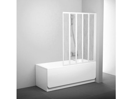 Ravak Vanová zástěna Ravak Supernova 133x110 cm bílá 794E010041