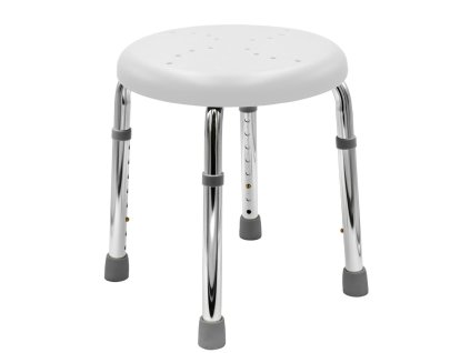 Ridder HANDICAP koupelnová stolička, průměr 45cm, bílá A170101