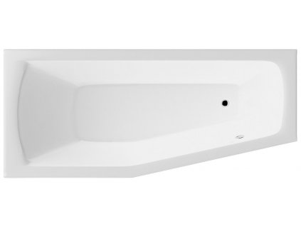 Aqualine OPAVA vana 160x70x44cm, levá, bílá C1670