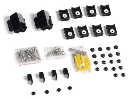 GELCO AGGA/ARLETA BLACK instalační sada SPBL06