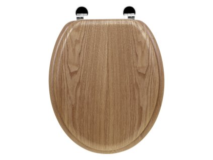 AQUALINE WC sedátko, MDF, dub