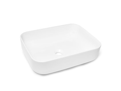 Swiss Aqua Technologies Umyvadlo na desku SAT Infinitio 50x39 cm bez přepadu SATINF5039