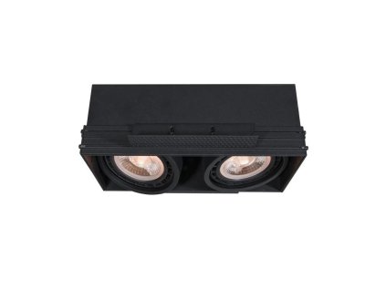 TRIMLESS Recessed bodové svítidlo 2xGU10 černá