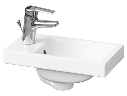Cersanit Nábytkové umývátko Cersanit Como 40x22 cm otvor pro baterii uprostřed K32-001-BOX