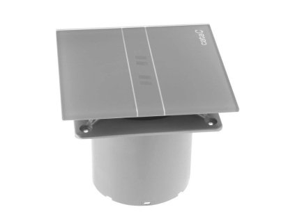 E-100 GBTH koupelnový ventilátor axiální s automatem,4W/8W,potrubí 100mm,černá