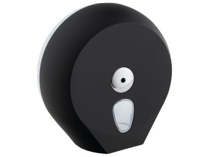 MARPLAST COLORED zásobník na toaletní papír max. Ø 23cm, ABS, Soft Touch, černá mat A75610NE