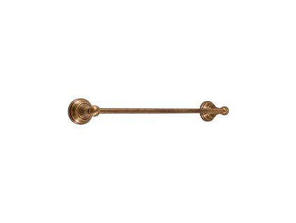 MORAVA RETRO - Koupelnový doplněk Držák ručníku 550, 5 mm, Stará mosaz (Bronz) MKA0701/55SM, RAV Slezák