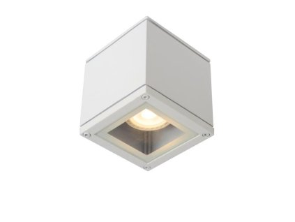 Lucide AVEN Stropní bodové hranaté Gu10/50W  bílá