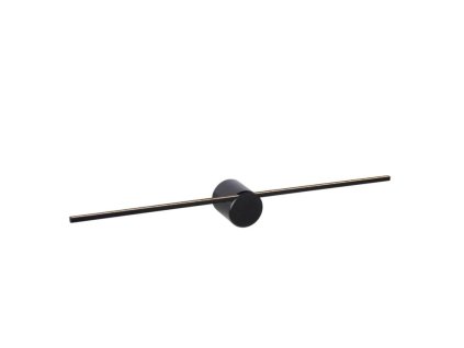 Lucide MIZAR koupelnové nástěnné svítidlo - 60cm - LED - 6W - IP44 - černá