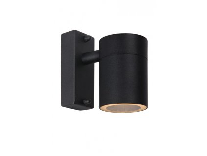 Lucide ARNE-LED - přisazené bodové svítidlo venkovní - Ø 6,3 cm - LED - GU10 - 1x5W 2700K - IP44 - Černá 14867/05/30