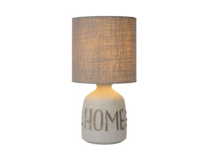 Lucide COSBY - stolní lampa - Ø 16,5 cm - Šedá 47503/81/36