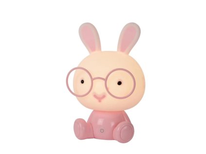 Lucide DODO Rabbit - stolní LED lampa dětská - stmívatelná - Růžová