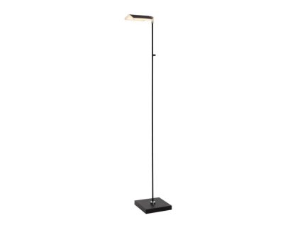 Stojací stmívatelná LED lampa Lucide AARON - 1x10W 2700K - černá