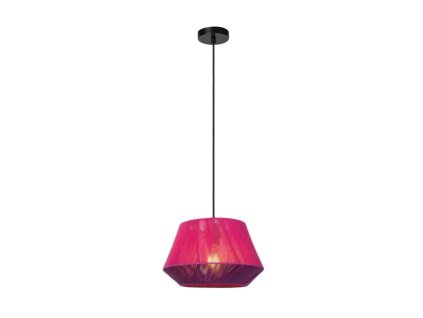 Lucide JESSICA - Závěsné světlo - Ø 30 cm - 1xE27 - Růžové