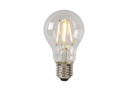 Lucide A60 Třída B - Žárovka s vláknem - Ø 6,4 cm - LED stmívatelná. - E27 - 1x7W 2700K - Transparent
