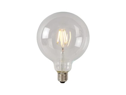 Lucide G95 Třída B - Žárovka s vláknem - Ø 9,5 cm - LED stmívatelná. - E27 - 1x7W 2700K - Transparent