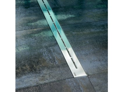 Ravak Sprchový žlab Ravak Runway 75 cm nerez lesk lines X01622
