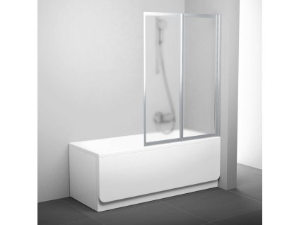 Ravak Vanová zástěna Ravak Supernova 140x105 cm satin 796M0U00ZG