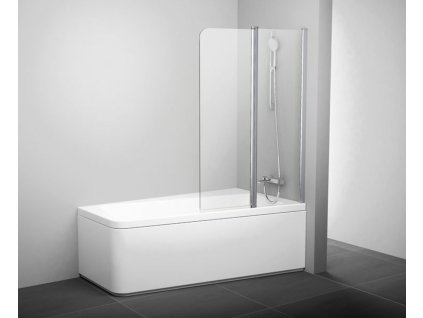 Ravak Vanová zástěna Ravak 10° 150x100 cm satin 7QRA0U03Z1