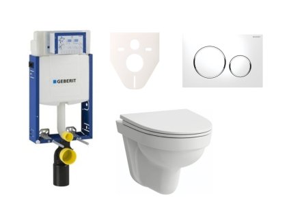 Laufen Cenově zvýhodněný závěsný WC set Geberit k zazdění + WC Laufen Laufen Pro Nordic SIKOGE2H4