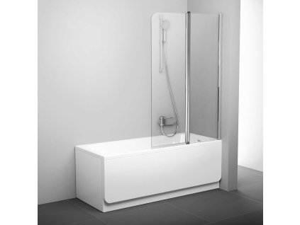 Ravak Vanová zástěna Ravak Chrome 150x100 cm Bright Alu 7QRA0C00Z1