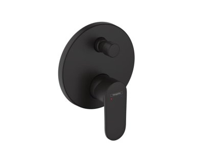Hansgrohe Sprchová a vanová baterie Hansgrohe Vernis Blend bez podomítkového tělesa černý mat 71467670