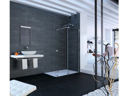 Huppe Sprchová zástěna walk-in 120 cm Hüppe Xtensa pure XT0203.069.322