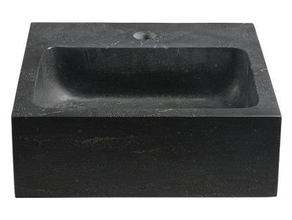 BLOK kamenné umývátko 30x10x30 cm, antracit