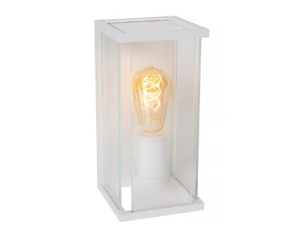 lucide claire nastenne svitidlo vnitrnivenkovni 1xe27 ip54 senzor pohybu dennoc bila