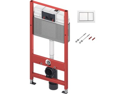 Tece TECEprofil modul k WC do sádrokartonu s tlačítkem TECEbase 9.400.400