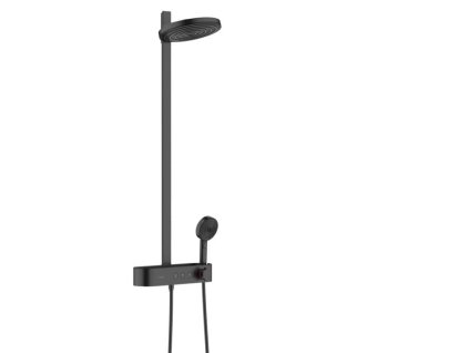 Hansgrohe Sprchový systém Hansgrohe Pulsify na stěnu s termostatickou baterií matná černá 24241670