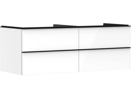 Hansgrohe Skříňka pod umyvadlo Hansgrohe Xelu Q vysoce lesklá bílá 54086670