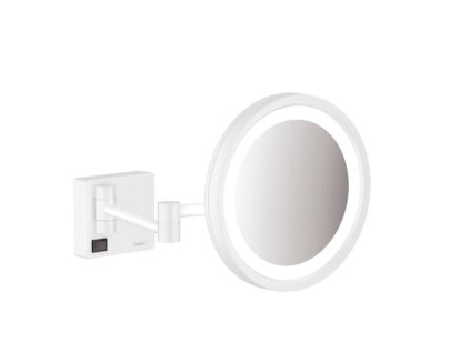 Hansgrohe Kosmetické zrcátko Hansgrohe AddStoris sklopné matná bílá 41790700