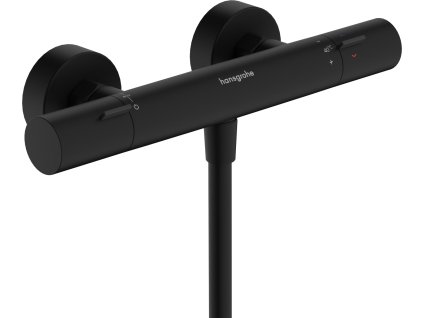 Hansgrohe Sprchová baterie Hansgrohe Ecostat Fine bez sprchového setu 150 mm černá matná 13324670