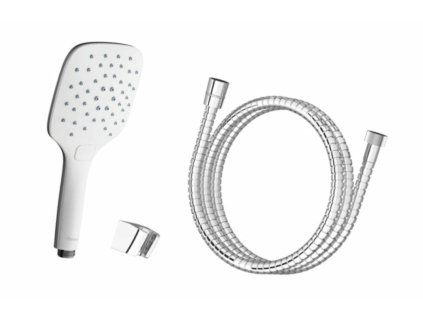 Ravak Sprchová hlavice s hadicí Ravak 907.00 stříbrná X07S010