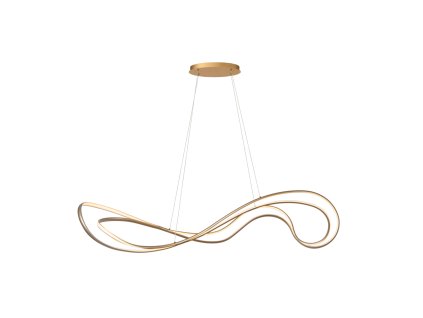 lucide premium sardana zavesne svitidlo led stmivatelne 1x54w 2700k zlata mosazna