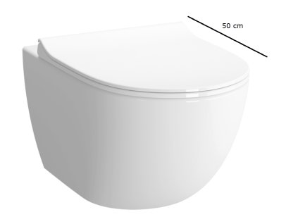 Vitra Wc závěsné VitrA Shift zadní odpad 4337-003-0075