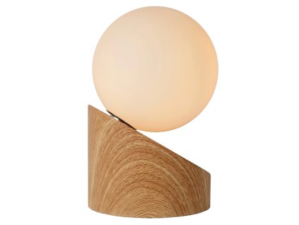 lucide len stolni lampa 455610172 o 10 cm g9 svetle drevo