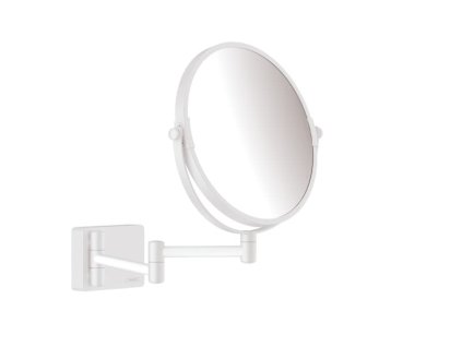 Hansgrohe Kosmetické zrcátko Hansgrohe AddStoris sklopné matná bílá 41791700
