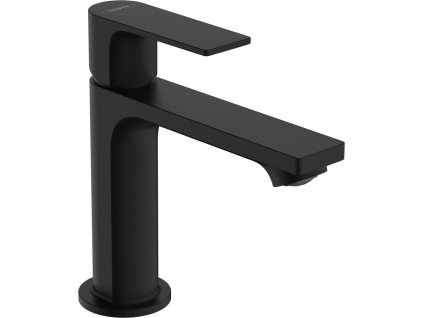 Hansgrohe Umyvadlová baterie Hansgrohe Rebris E bez výpusti matná černá 72560670