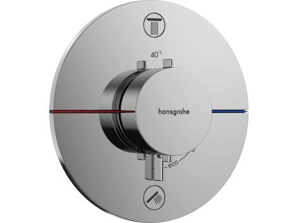 Hansgrohe Sprchová a vanová baterie Hansgrohe ShowerSelect Comfort S bez podomítkového tělesa chrom 15554000
